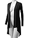 URBANCLEO Womens Hi-Lo Draped Open Front Long Cardigan Sweater (S-3X)