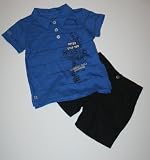 Kenneth Cole Reaction Infant/Toddler Boys "Never Stop the Music" Tee and Shorts