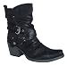 Mustang Damenstiefel Stiefel Schuhe Damenschuhe Stiefelette schwarz