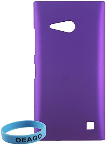 Microsoft Nokia Lumia 730 / 735 Case Cover - Protective Hard Back Case Cover for Microsoft Nokia Lumia 730 / 735 - Purple