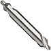 Magafor 1351100 135 Series 2 Flute, 60 And 120 Degree Cutting Angle, High-Speed Steel Uncoated (Bright), Bell Style Combination Center Drill And Countersink Bit With Double End