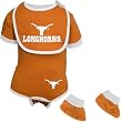 Texas Longhorns Orange Infant Football Bib & Booties Set