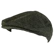 New Wool Herringbone Ivy Driving Golf Cap Hat * Charcoal * Large / Extra Large