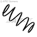 1x Fahrwerksfeder vorne OPEL ASTRA G CABRIOLET 1.8 16V BJ 01-05 + CARAVAN 1.4,1.6,1.8,2.2 BJ 98-04 + CC BJ 98-05 + STUFENHECK; OPEL VECTRA B 1.6,1.7,1.8 BJ 95-02