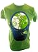 Search : Iron Man (II) (Marvel Comics) Mens T Shirt - Deconstruction of a Hero Image on Green