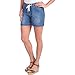 Supplies by Unionbay Ladies' Drawstring Casual Short, Brenda (10, Medium Blue)
