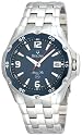 Bulova Men's Marine Star Stainless Steel Bracelet Blue Dial Watch #98B111