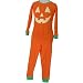 Saramax Infant Toddler Girls Orange Halloween Pumpkin Sleepwear 12M-5