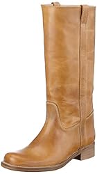 HIP D1803 Natural Leather Polish D1803-000-36LP-0000-0000, Damen Stiefel, Braun (Natural), EU 38