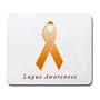 Lupus Awareness Ribbon Mouse Pad