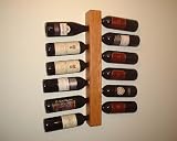 Mission Oak Wooden Wine Rack