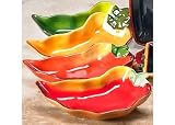 Clay Art Chili Dip Bowls, Set of 4