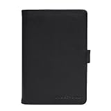 CaseCrown Soft Cover Amazon Kindle 2 / International eBook Reader Organizer Case (Black/Crème)