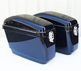 Brand New Black Motorcycle Saddlebags Hard Bags