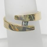 14K Yellow Gold Genuine Alexandrite Ring