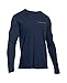 Under Armour Men's Charged Cotton Long Sleeve T-Shirt, Midnight Navy (410), X-Large