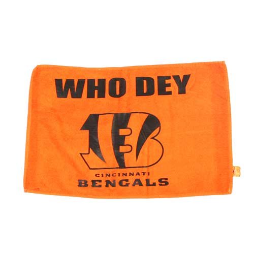 Cincinnati Bengals NFL Who Dey Large Rally Towel (Orange)