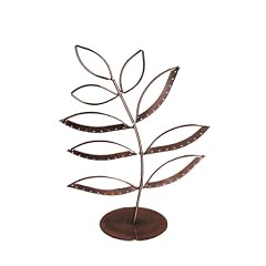 Ohrringst�nder Blatt kupfer (FA314)