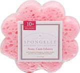  : Spongeables Spongelle Bodywash Infused Sponge ( Pink Daisy ) Peony-Cassis Infusion