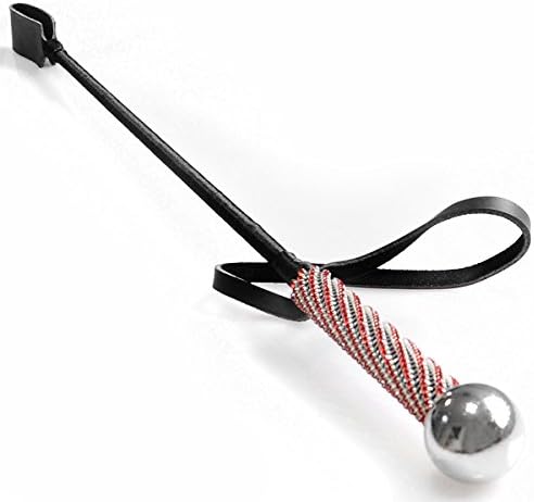 Intrepid International Jump Bat - 26" Riding Crop, Horse Whip, English Training Crop - Premium Quality Deluxe Leather Riding Crop/Whip With Leather Slapper Nice Quality