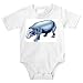 Onesie with amphibius, hippo, hippopotamus, animal