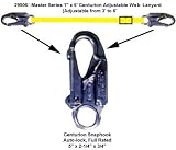 Master Series 1 x 6' Centurion Adjustable Rope Lanyard