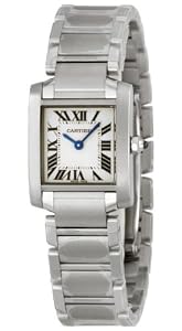 Cartier Tank Francaise Steel Ladies Watch W51008Q3
