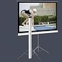 Elite Screens Tripod Portable Projection Screen, 1:1 Aspect Ratio-99in (Max White)