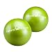 Natural Fitness Pair Soft Weighted Balls Pair, 2-Pounds Each (Moss)