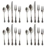 Hampton Forge Table Setters Stainless Steel Fawn Flatware Set, Service for 4 Hampton Forge Table Setters Stainless Steel Fawn Flatware Set, Service for 4