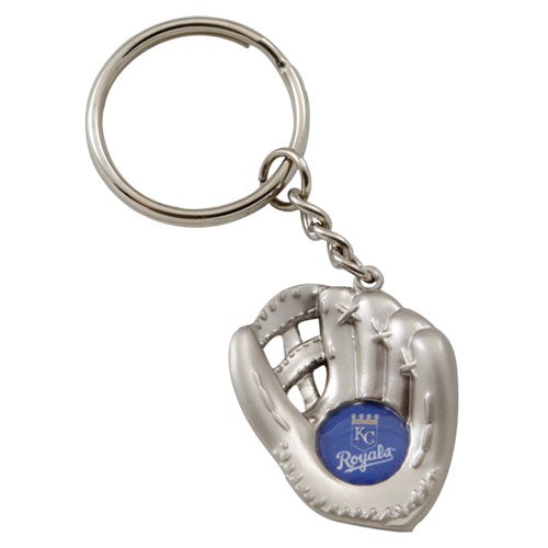 Kansas City Royals Baseball Glove Keychain