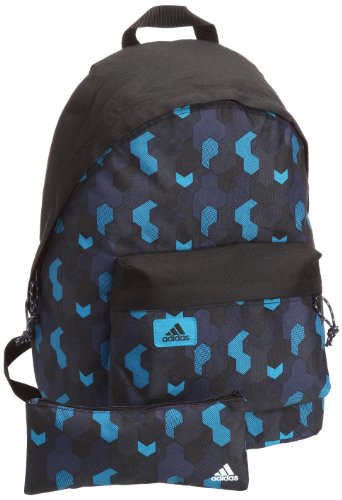 Adidas Bp Cl Urban, Sac &agrave; dos et trousse mixte adulte - Noir/marine, Textile