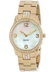 ESPRIT Womens ES103672006 Celestial Gold Classic Fashion Analog Wrist Watch