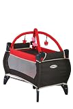 Tollytots Graco Deluxe Playard with Playgym - Heatwave Red