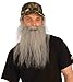 Hunter Beard and Hat Costume Set - Adult Std.