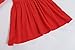 Bonny Billy Girls Long Sleeve Pleated Toddlers Baby Dress with Bow 3-4 Years Red