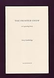 The printed snow : on typesetting poetry