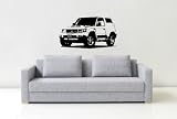 Wall Mural Vinyl Sticker Dealeship Car Mitsubishi Pajero Evolution A1407