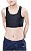 UGET Les Lesbian Tomboy Short Vest Chest Binder Tops 3XL Black