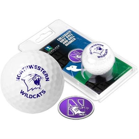 Northwestern Wildcats Nwu Ncaa Collegiate Logo Golf Ball Ball Marker