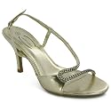 Ladies Slingback Diamante Evening Sandals