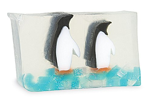 Primal Elements Wrapped Bar Soap, Penguins , 6.8-Ounce Cellophane (Pack of 2)