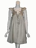 PLENTY FROCK TRACY REESE Ivory Sequin Dress