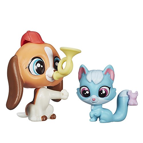 Littlest Pet Shop Pet Pawsabilities Otis Beasley and Robin Hunter Doll