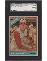 Trading Cards: 1966 Topps Venezuelan #140 Jim Maloney SGC 50 VGEX 4 24133