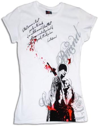 Contrabrand LOVE LETTER Womens T Shirt - White L