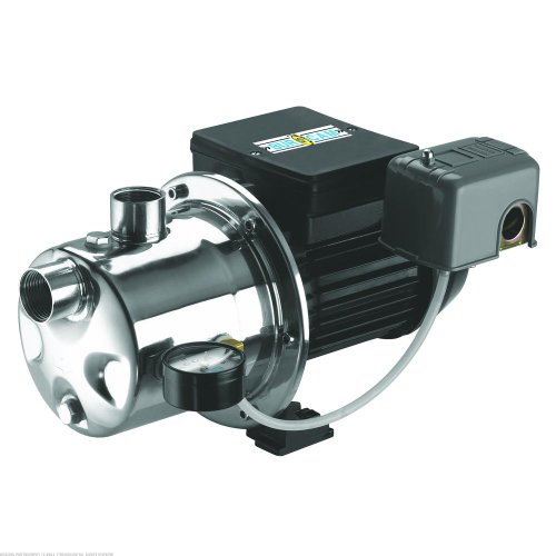 3/4HP Stainless Steel Shallow Well Jet Pump