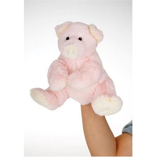 Childrens Toyshop  Toys : Plush Pig Body Puppet 9"