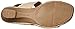 Bandolino Women's Comforte Synthetic Wedge Sandal