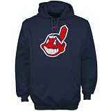 Nike Cleveland Indians Navy Blue Pre-Game Hoody Sweatshirt